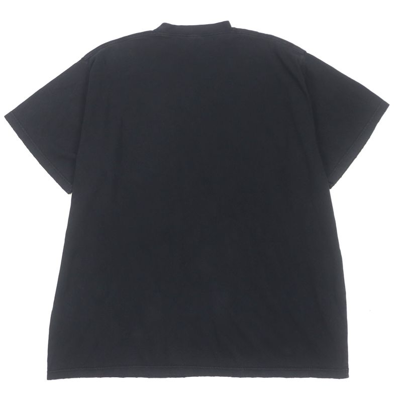 Balenciaga 22AW 712398 Be Different 100% Cotton Unisex Oversized Damaged Crew