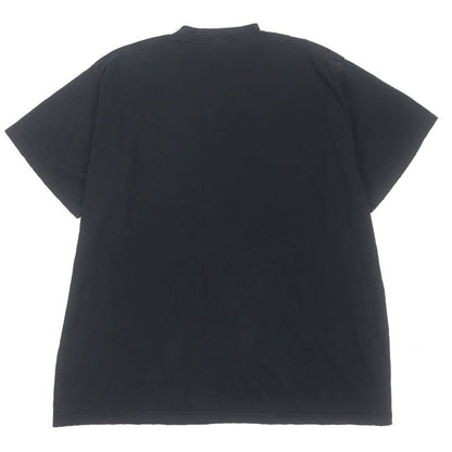 Balenciaga 22AW 712398 Be Different 100% Cotton Unisex Oversized Damaged Crew