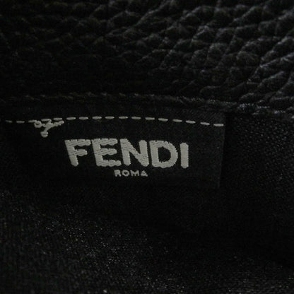 Fendi 7m0210 Selleria Stitching Round Zipper Leather Long Wallet Long
