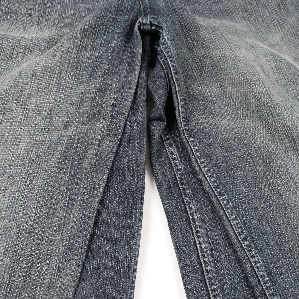 Balenciaga Denim Pants Double Side Blue Cotton — view 8