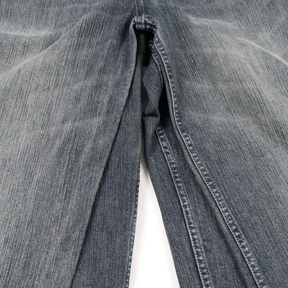 Balenciaga Denim Pants Double Side Blue Cotton — view 8