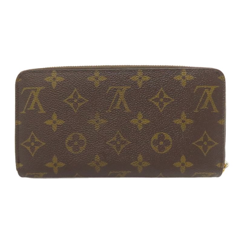 Louis Vuitton M41896 Zippy Wallet Long Wallet With Coin Purse Monogram Canvas