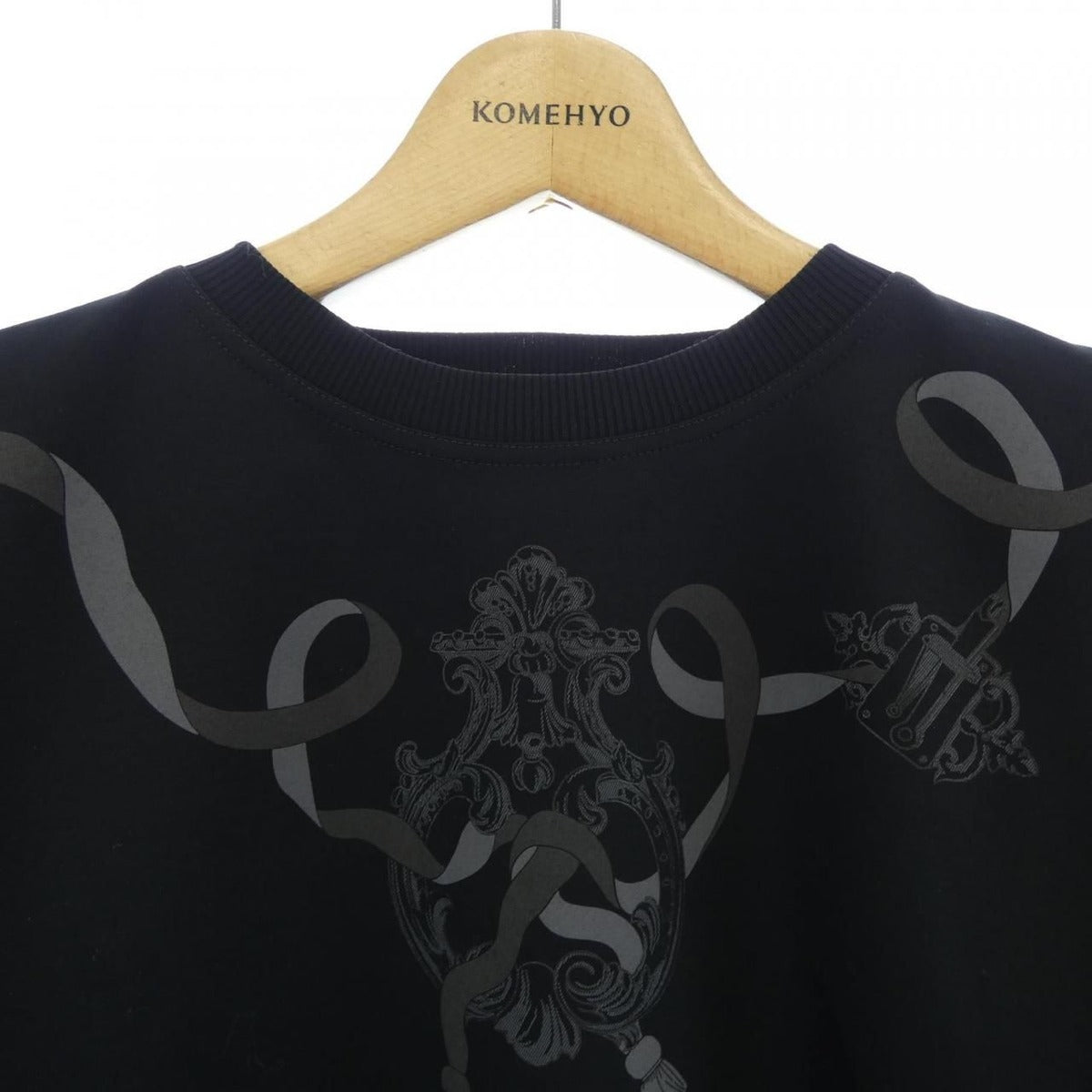 Hermes Cartouche T-Shirt Black 36 — view 5