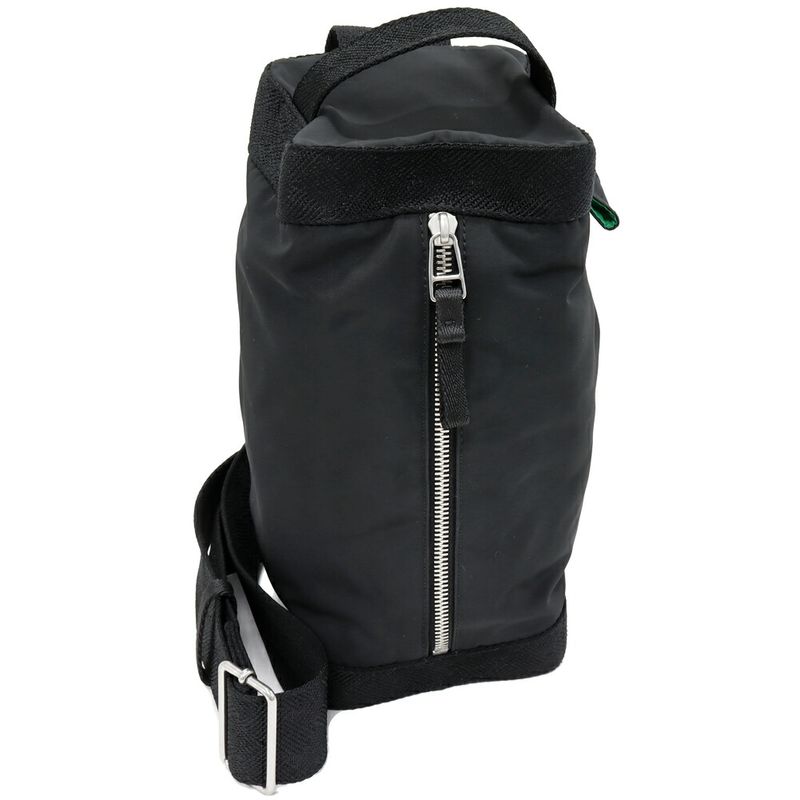 Bottega Veneta Shoulder Bag Body Bag Voyager Belt Bag Polyester Black 730153