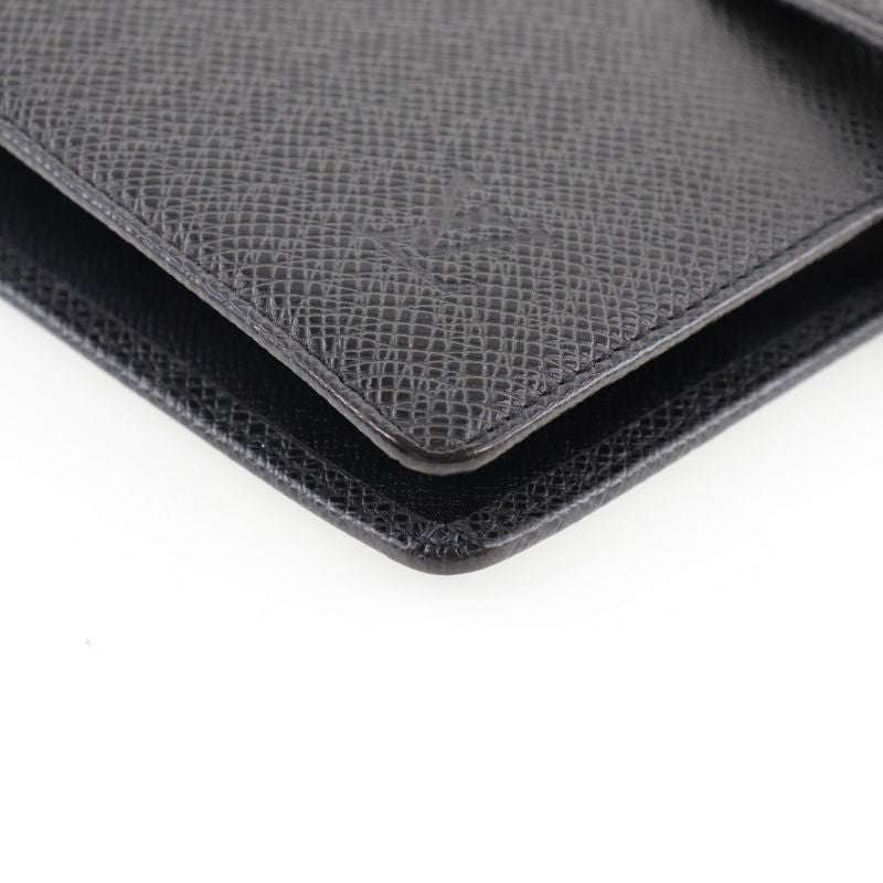 Louis Vuitton Agenda MM R20222 Taiga Ardoise Black Sp0041 Men's Notebook Cabas