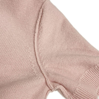 Chanel Cardigan Size 34 S Women - P72452 Light Pink Short Sleeves Sequin