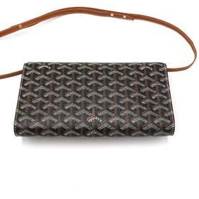 Goyard Monte Carlo PM Shoulder Bag Clutch Bag Brown