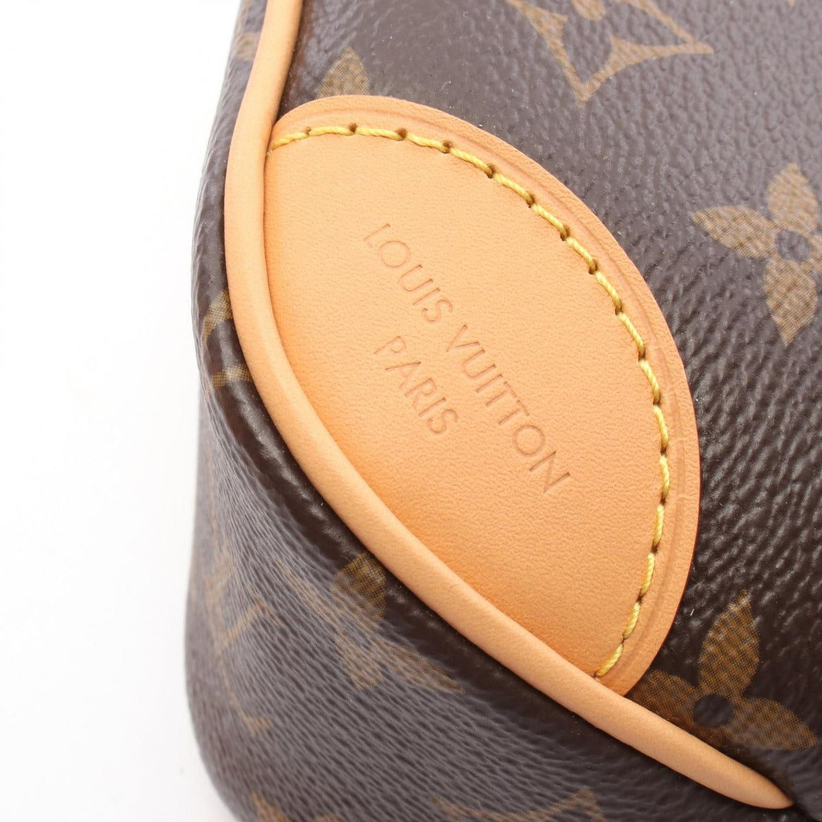 Louis Vuitton Handbag Nano Boulogne Canvas Leather — view 5