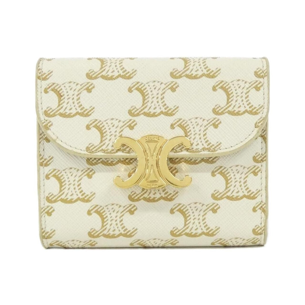 Celine Wallet Gold