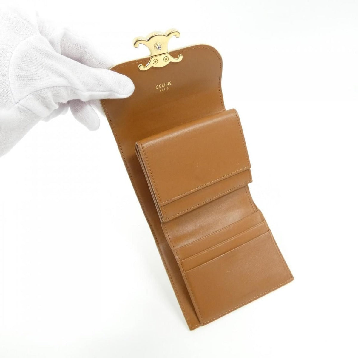 Celine Wallet Gold — view 6