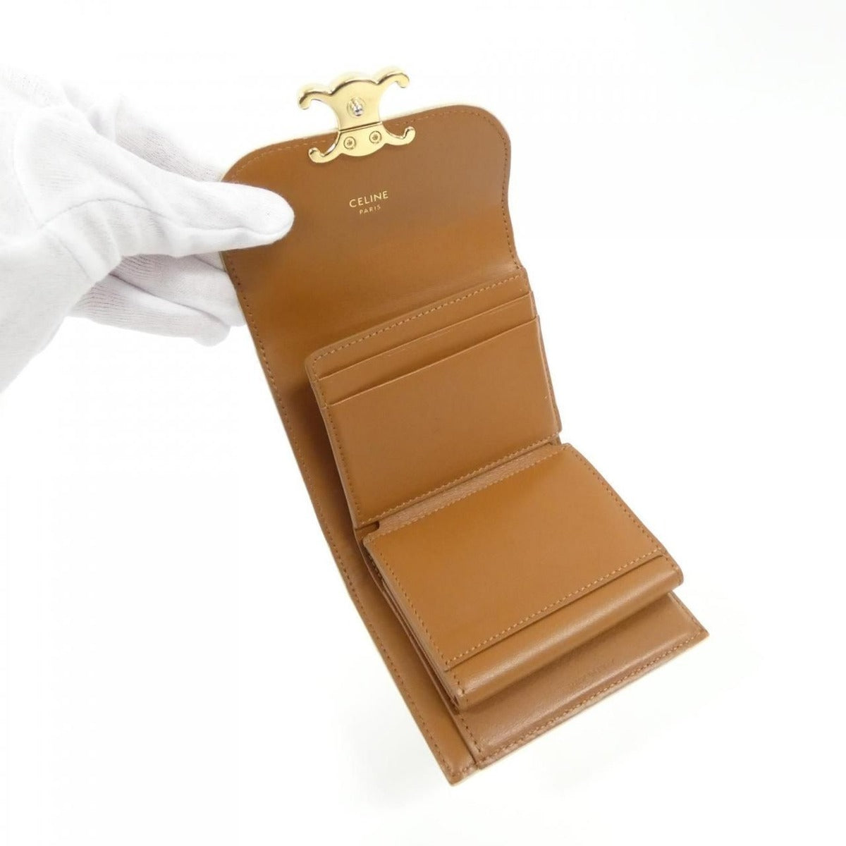 Celine Wallet Gold — view 7