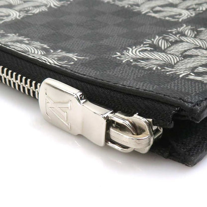 Louis Vuitton Clutch Bag Damier Graphite Christopher Nemeth Pochette Jules GM
