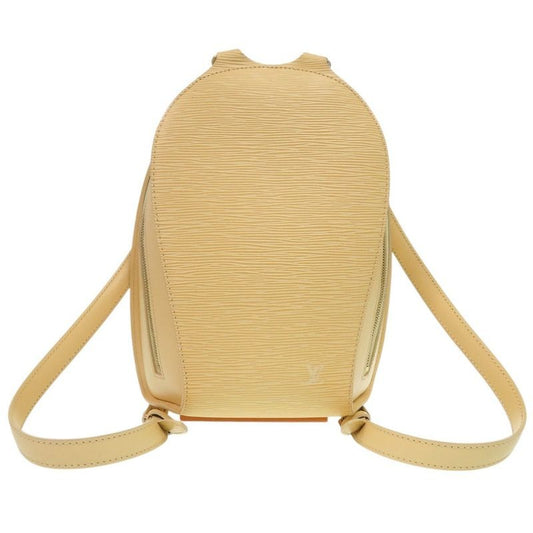 Louis Vuitton Epi Mabillon M5223 a Backpack Daypack Leather Vanilla 1194