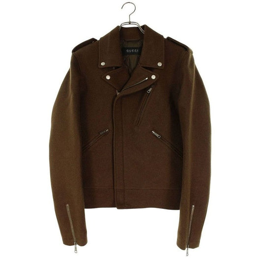 Gucci Z6974 Wool Mohair Rider Jacket Blouson 46