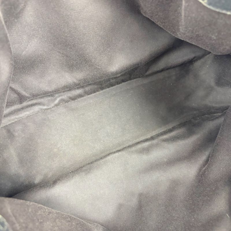 Gucci GG Canvas Leather Mini Tote Handbag With Pouch Brown