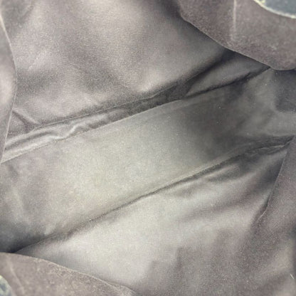 Gucci GG Canvas Leather Mini Tote Handbag With Pouch Brown