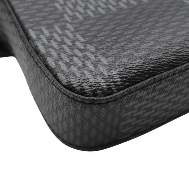 Louis Vuitton N50017 Damier Graphite Trio Messenger Shoulder Bag A25-2904