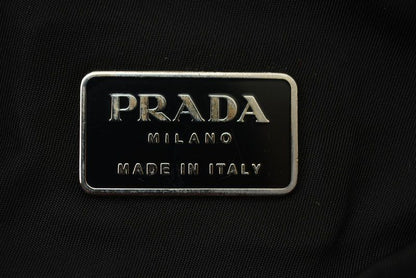 Prada Shoulder Bag Body Bag Prada Tessuto Black Men Women
