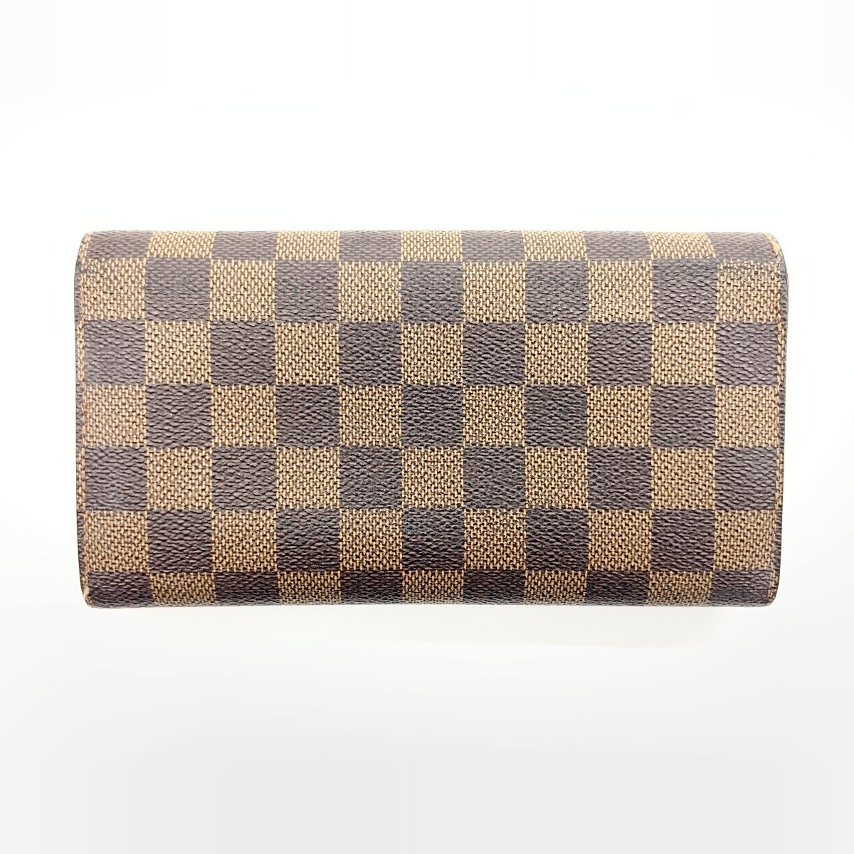 Louis Vuitton Damier Pochette Porte Monet Credit Bifold Wallet N61734 Brown
