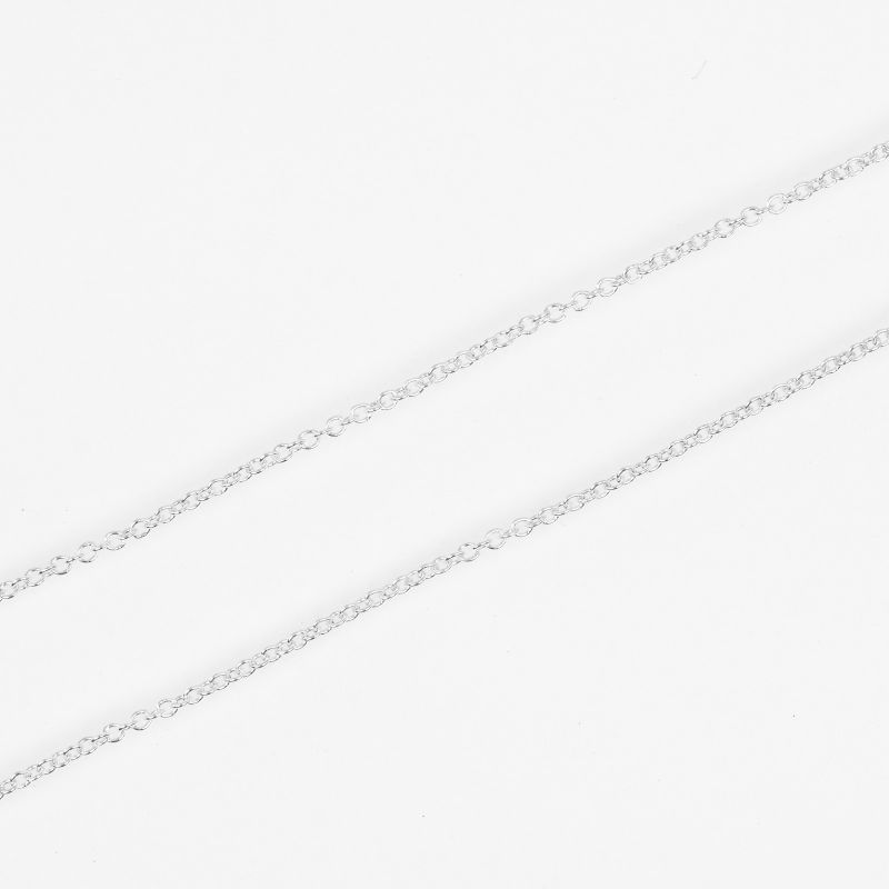 Tiffany & Co 1837 Interlocking Circle 925 Silver And Rubed Metal Ladies 5g