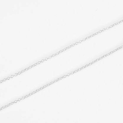 Tiffany & Co 1837 Interlocking Circle 925 Silver And Rubed Metal Ladies 5g