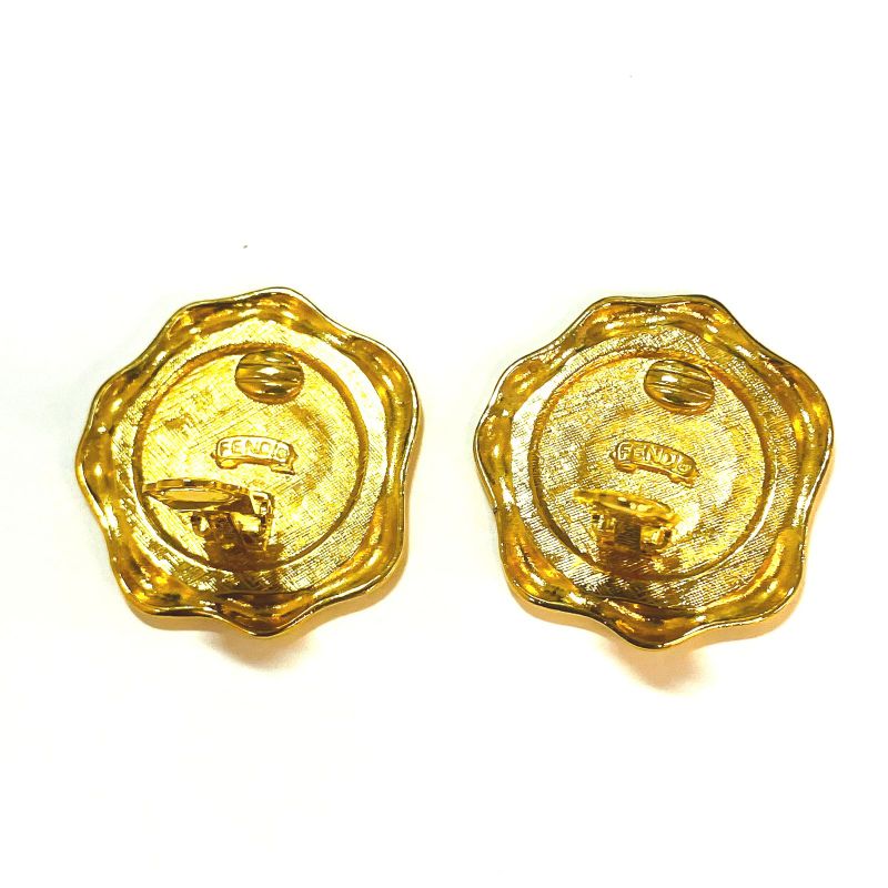 Fendi Logo Earrings: X3139