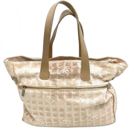 Chanel Tote New Travel Beige A3 Mothers