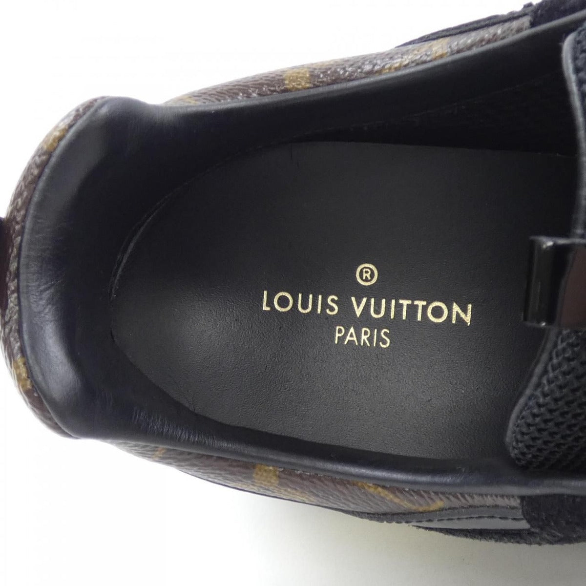 Louis Vuitton Run Away Sneaker Black Brown — view 6