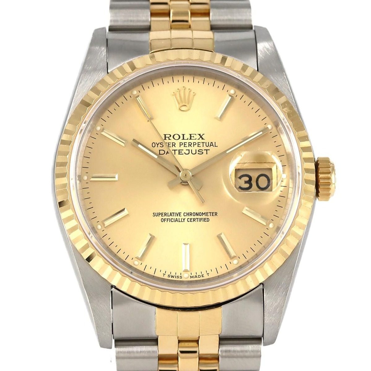 Rolex Datejust Automatic Winding Number Watch