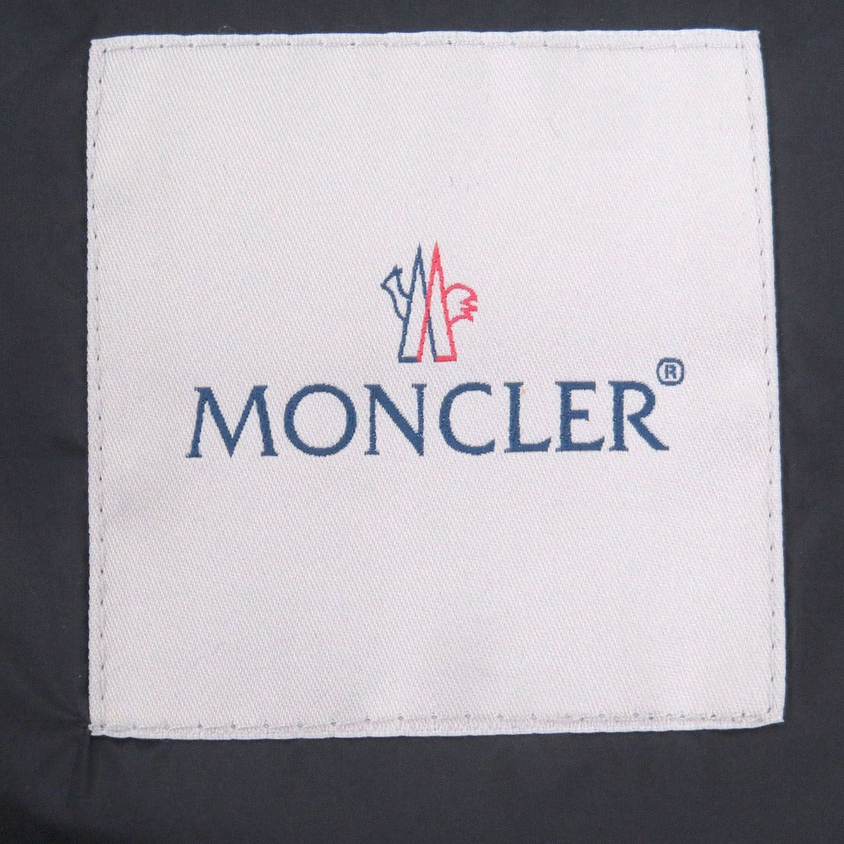 Moncler Delabost Giubbotto Wool Stand Collar Double Zip Down Jacket Navy 3 — view 7