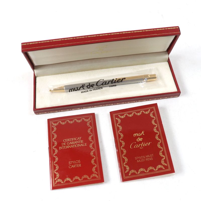 Cartier Must De Cartier Must De Cartier Ballpoint Pen With Logo Engraving