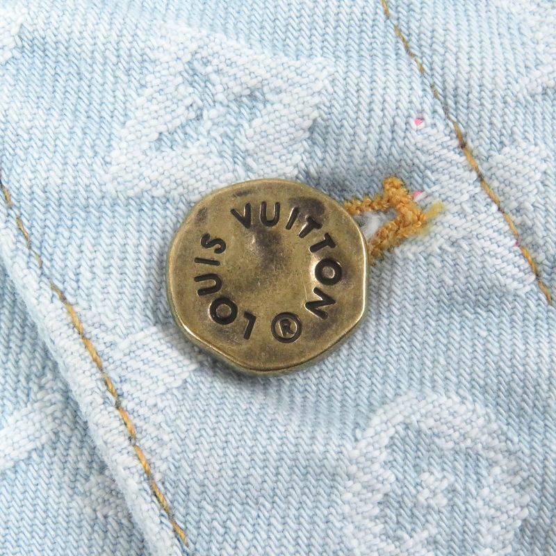 Louis Vuitton 2024 Tyler The Creator Monogram Denim Jacket Track Jacket Indigo