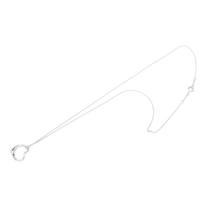 Tiffany & Co Open Heart Pendant Necklace Sv925 Silver Ladies Tiffany & Co