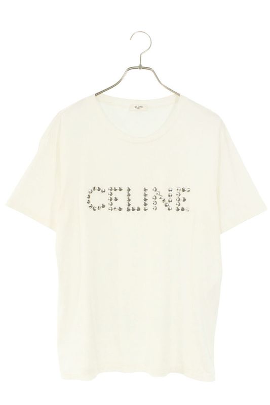 Celine 2x50c671q Studded Logo T-shirt Men's XS