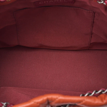 Chanel Chain Backpack Matelasse Gabrielle De Chanel Silver And Gold Hardware