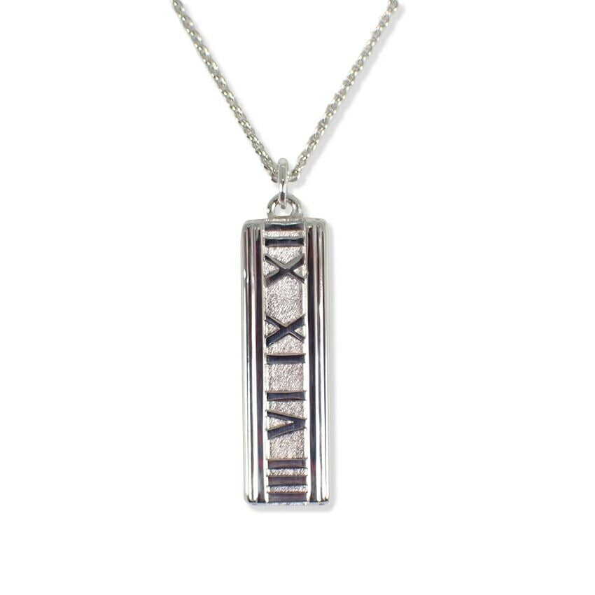 Tiffany & Co. 925 Atlas Pendant Necklace