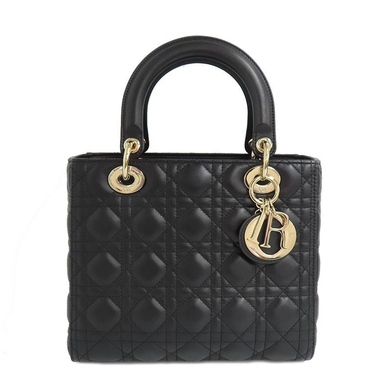 Christian Dior Lady Medium Canaage 2WAY Hand