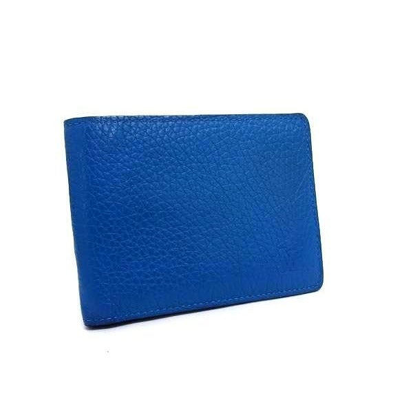Louis Vuitton Wallet Portefeuille Multiples Blue Taurillon Leather