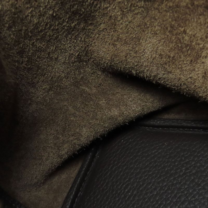 Hermes Picotin Lock MM Silver Hardware Handbag Taurillon Women