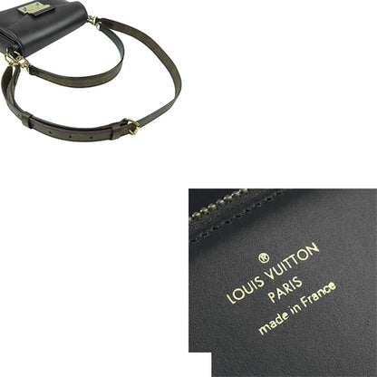Louis Vuitton Swing Black Calfskin 2-Way Monogram Shoulder Bag — view 5