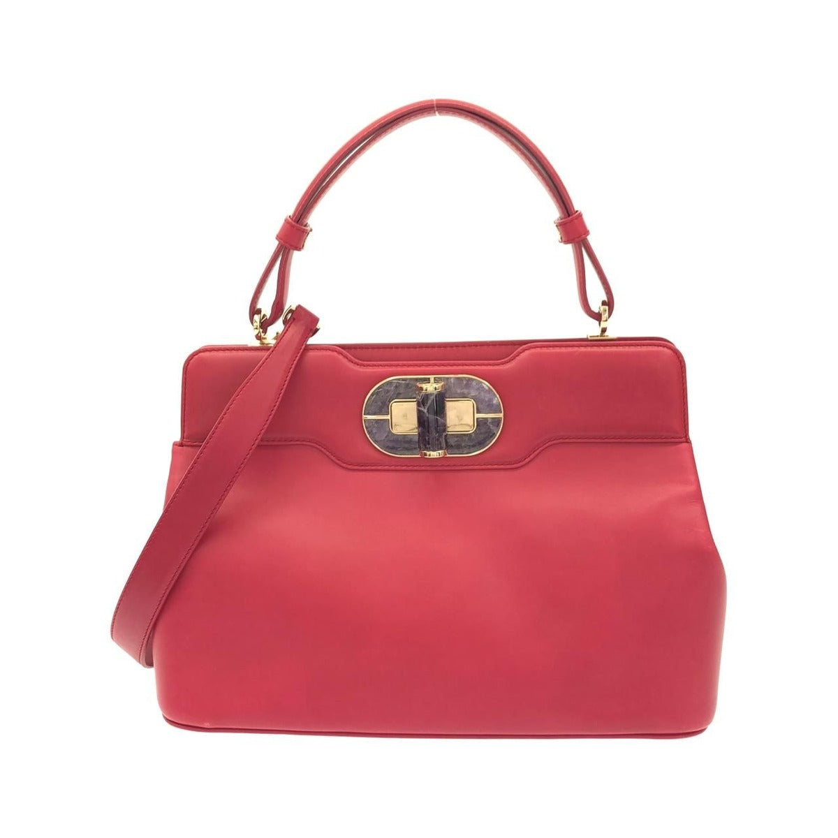 Bvlgari Bag Leather Pink