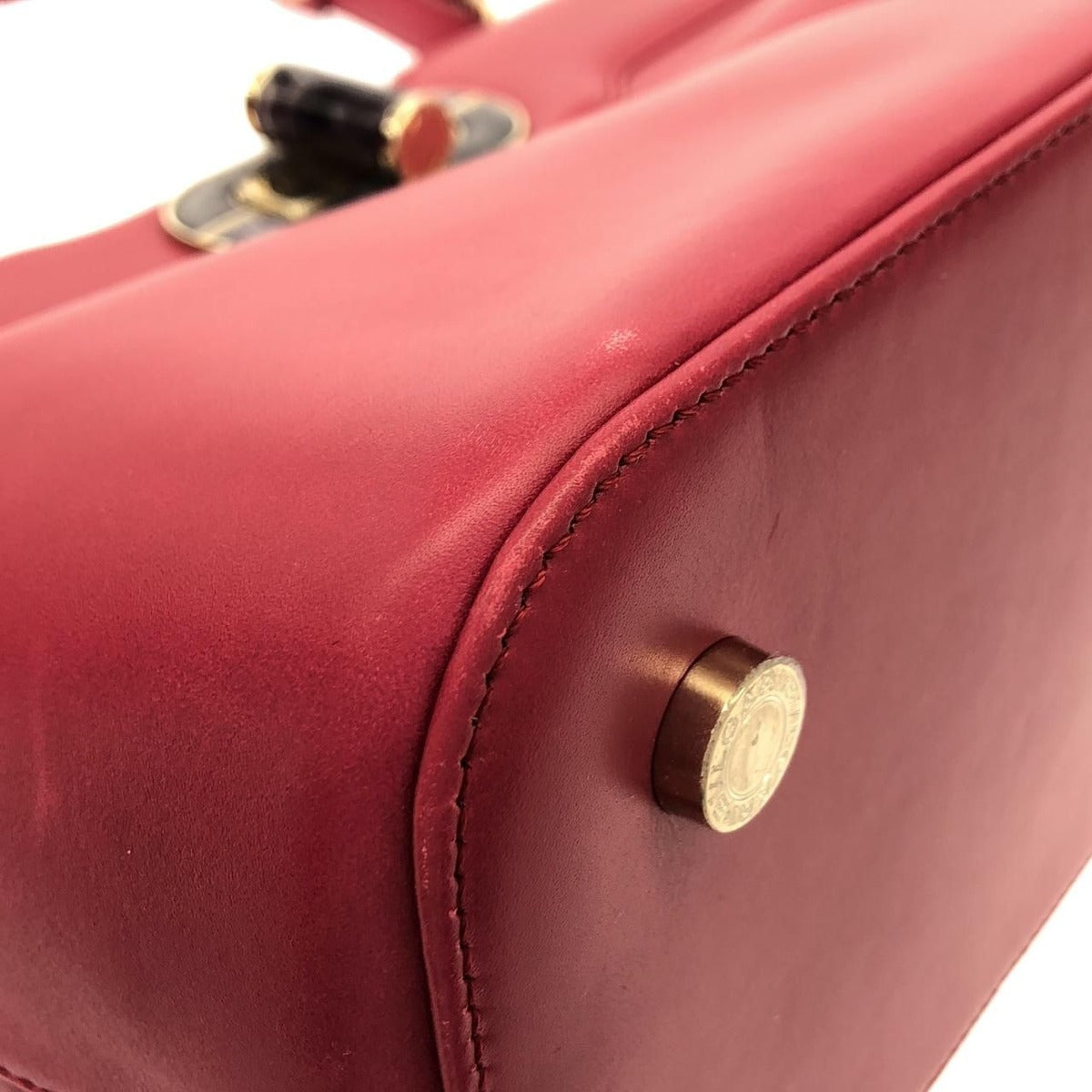 Bvlgari Bag Leather Pink — view 3