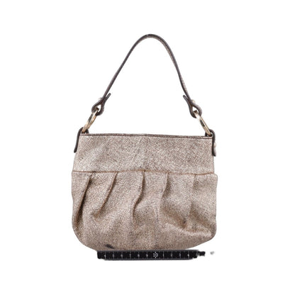 Fendi Mini Chef Gold Leather Wtj Handbag — view 2