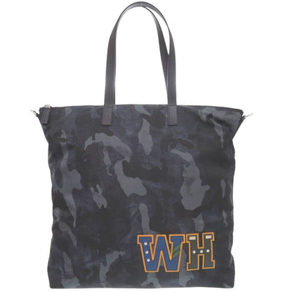 Prada 2WAY Camouflage Nylon Navy Tote Bag 1392 Prada