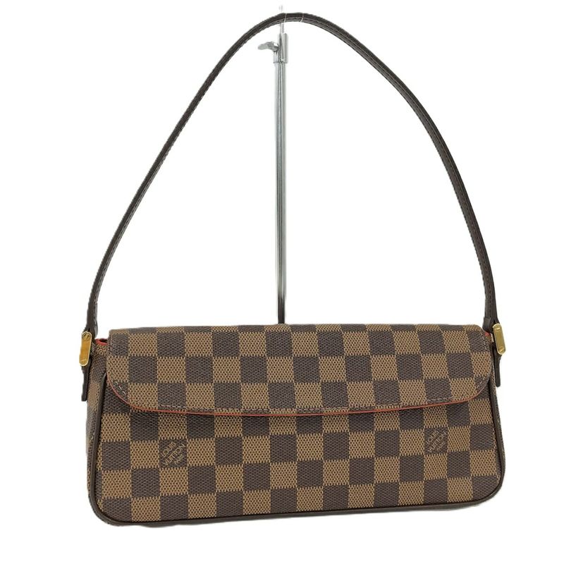 Louis Vuitton Recoleta Handbag Damier Ebène Brown N51299