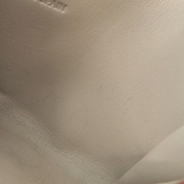 Loewe Card Case Square Coin Card Holder Pepple Grain Calf Rye Togo Roasted