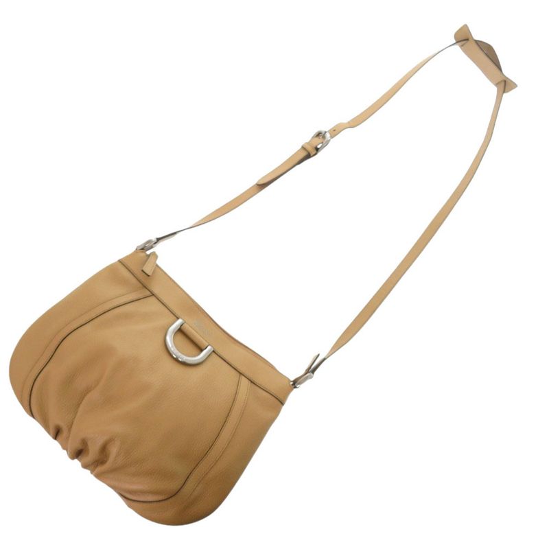 Gucci Abby 265691 Leather Camel Shoulder Bag 0362 Gucci