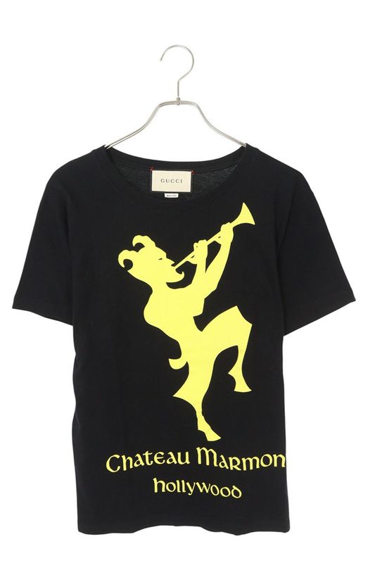 Gucci 492347 Xjald Chateau Marmont Print T-shirt Men's XS