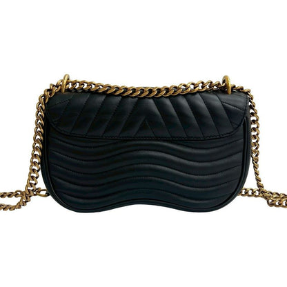 Louis Vuitton New Wave Leather 2-Way Chain Shoulder Bag Handbag
