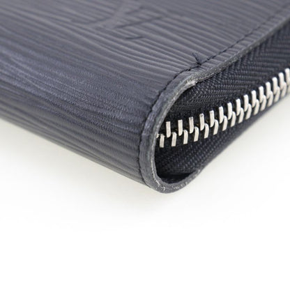 Louis Vuitton Zippy Organizer M60632 Epi Leather Noir Black Ca2136 Men's Long